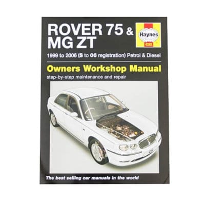 MG ZT Workshop Manual