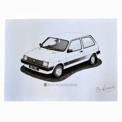 MG Metro Print