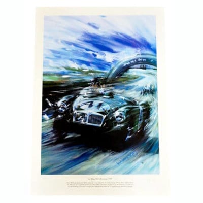 MGA At LeMans 1955 Print