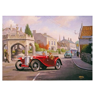 MG in the Cotswolds