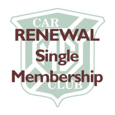 RENEWAL - Single Membership