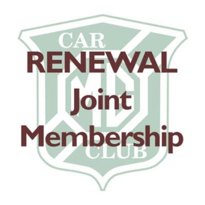 RENEWAL - Joint Membership