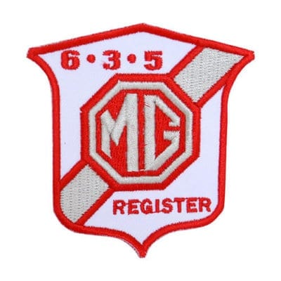 635 Register Cloth badge