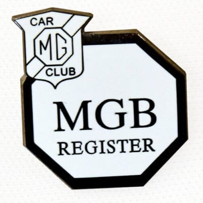 MGB Register Lapel Pin
