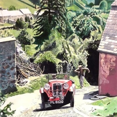 Racing the MG