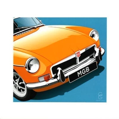 MGB Roadster card (1972-1974)