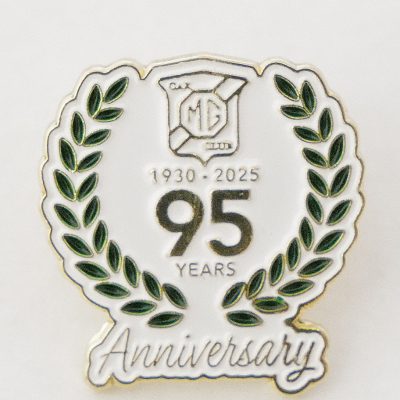 MGCC 95th Anniversary Lapel Pin
